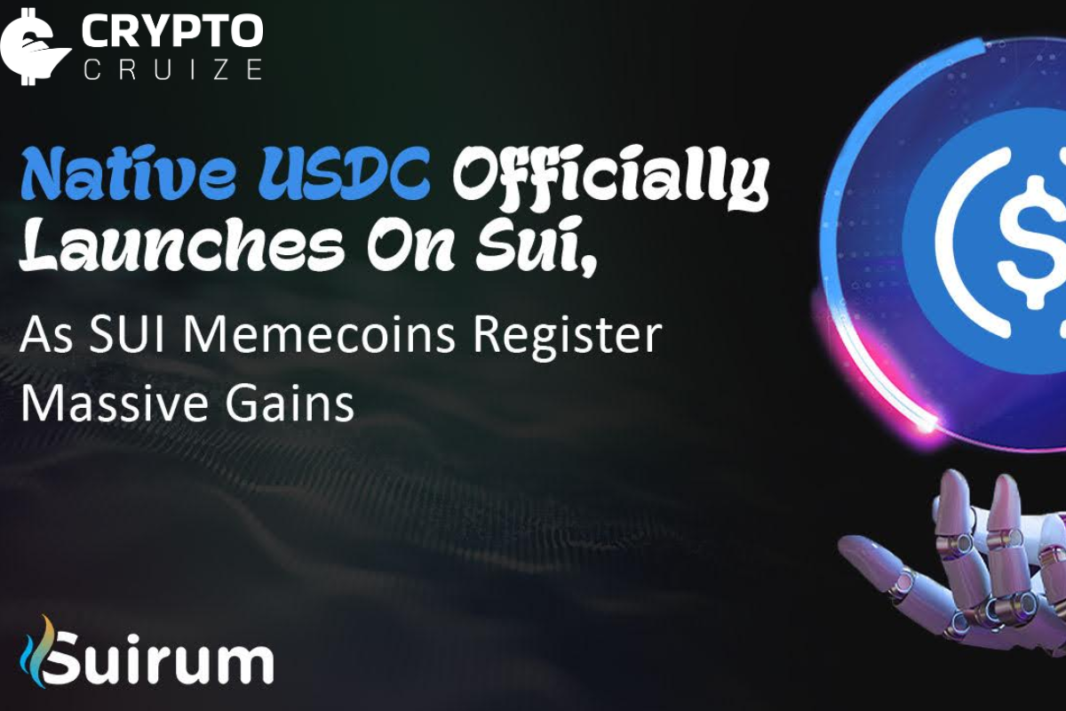 Official Native USDC Launch on Sui Accompanied by Massive Gains in SUI Memecoins