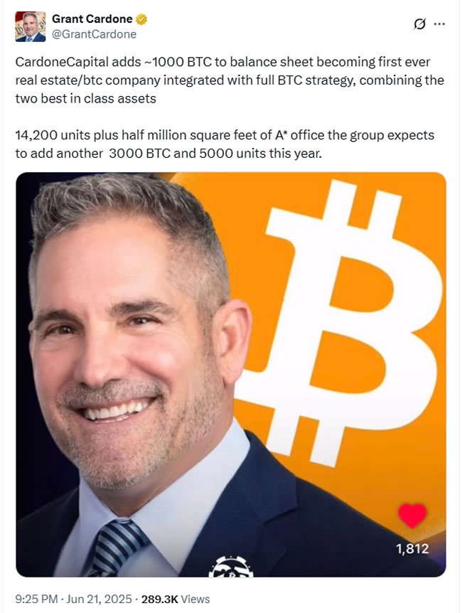 Source: Grant Cardone