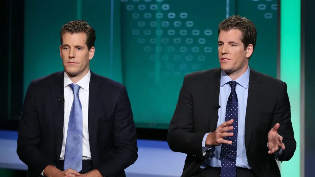 Cameron and Tyler Winklevoss
