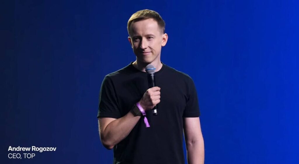 Andrew Rogozov, CEO of TOP