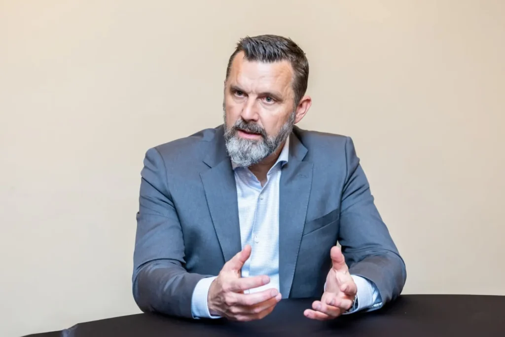 Christian Thompson, Managing Director of the Sui Foundation