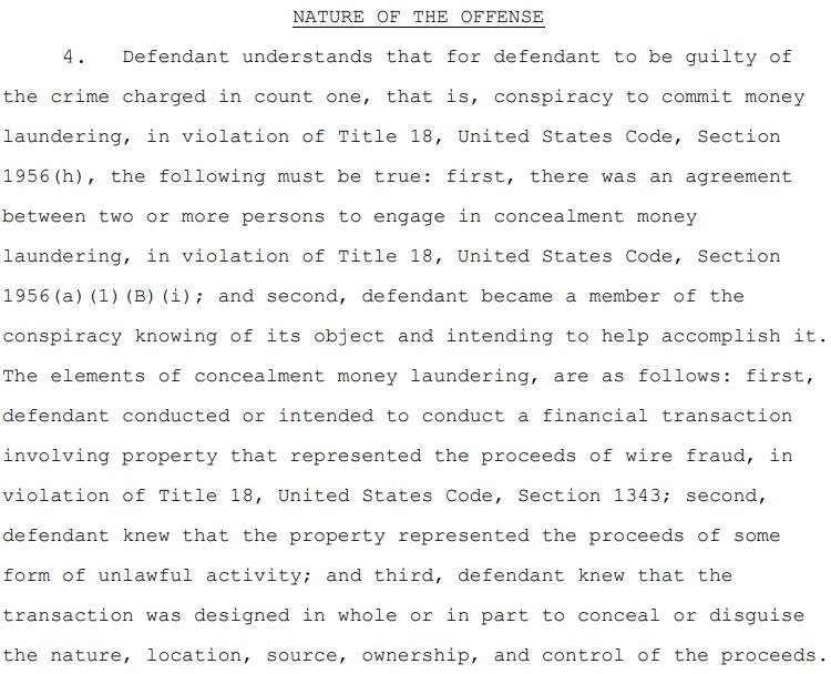 Daren Li admitted he helped associates launder millions in funds stolen through various crypto scams. Source: CourtListener 
